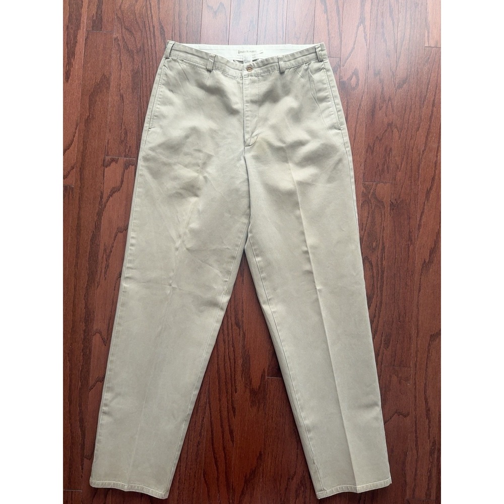 Vintage Banana Republic Men's 100% Cotton Khaki Chinos Made in UAE Safari Travel